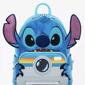 Loungefly Blue and Pink Character Backpack